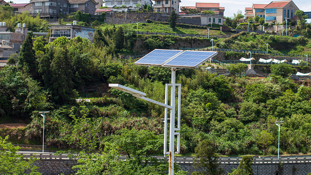 太陽能路燈桿06